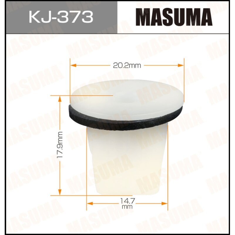 Клипса крепежная MASUMA KJ-373 (OEM 90189-06192)
Клипса крепежная MASUMA KJ-373 (OEM 90189-06192)