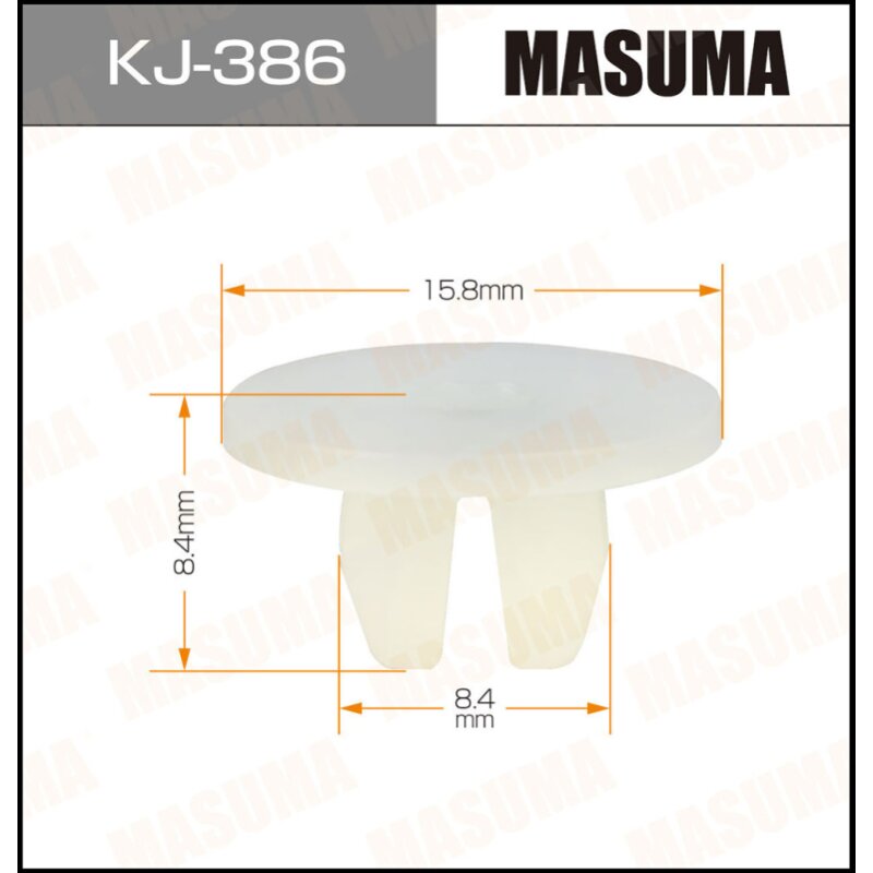 Клипса крепежная MASUMA KJ-386 (OEM 90189-05003
Клипса крепежная MASUMA KJ-386 (OEM 90189-05003