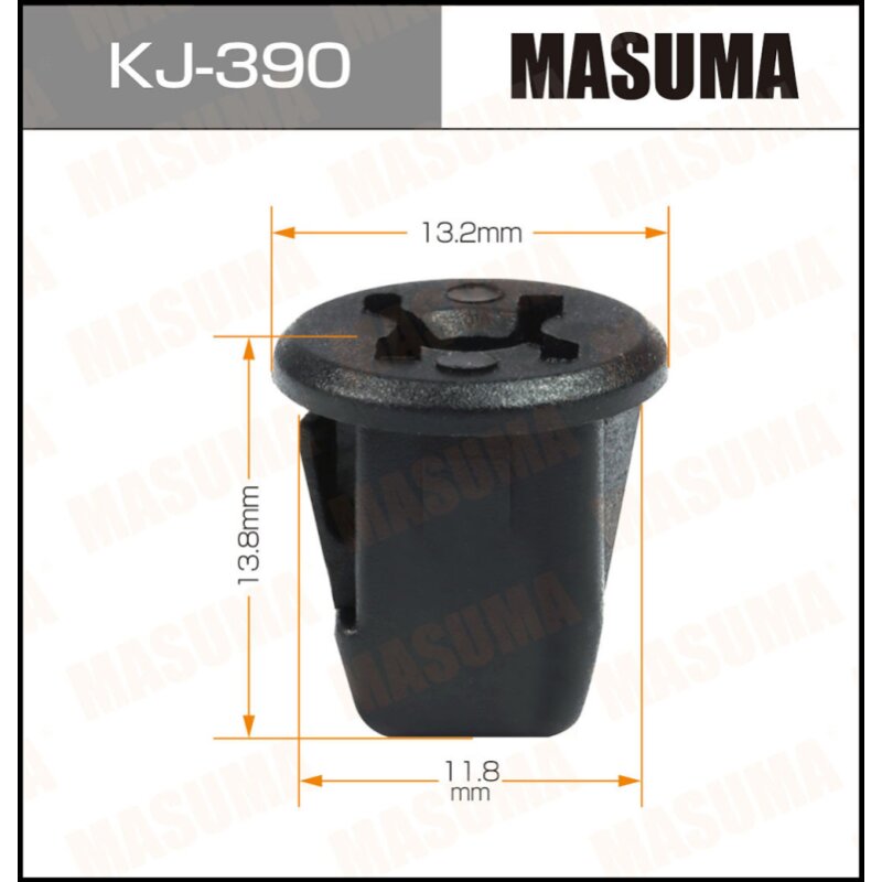 Клипса крепежная MASUMA KJ-390 (OEM 90189-04202)
Клипса крепежная MASUMA KJ-390 (OEM 90189-04202)
