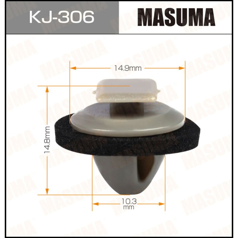 Клипса крепежная MASUMA KJ-306 (OEM 76817-12050)
Клипса крепежная MASUMA KJ-306 (OEM 76817-12050)