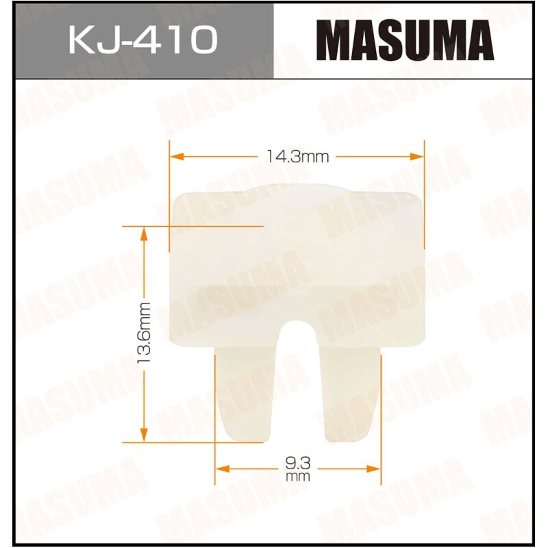 Клипса крепежная MASUMA KJ-410 (OEM 90189-06189)
Клипса крепежная MASUMA KJ-410 (OEM 90189-06189)