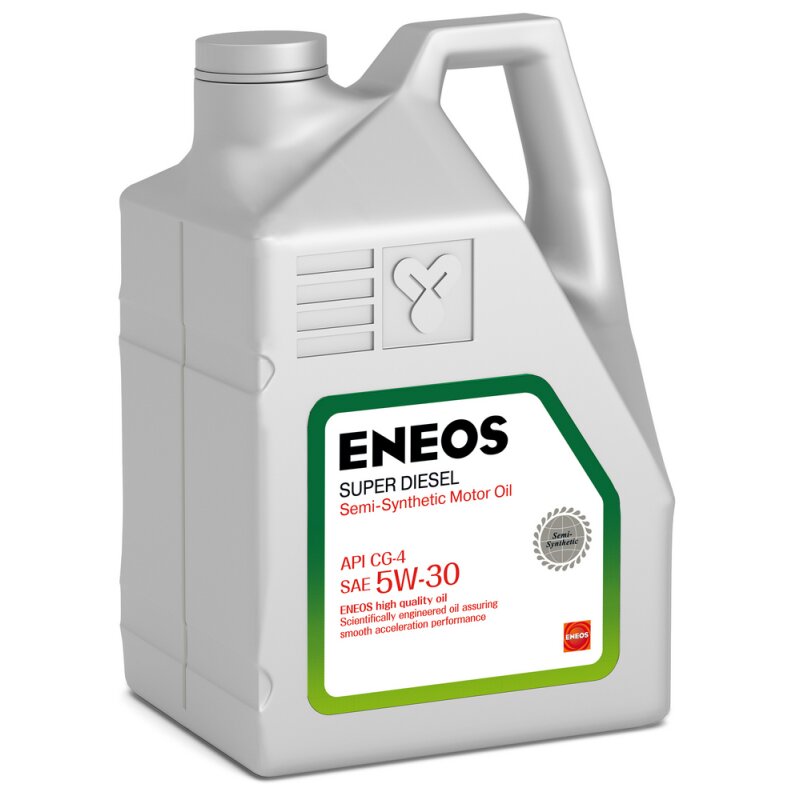 Масло моторное Eneos Super Diesel 5w30 полусинтетическое, CG-4, для дизельного двигателя, 6л, арт. 1334
Масло моторное Eneos Super Diesel 5w30 полусинтетическое, CG-4, для дизельного двигателя, 6л, арт. 1334
