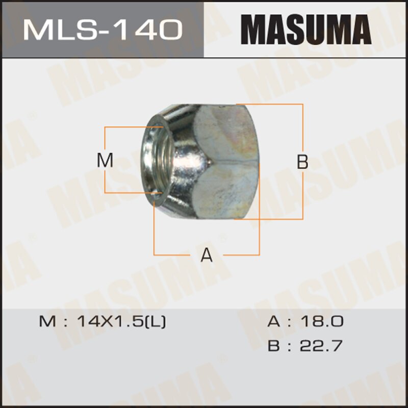 Гайки "Masuma" OEM_90942-01009, 90942-01100 Toyota LH*
Гайки "Masuma" OEM_90942-01009, 90942-01100 Toyota LH*