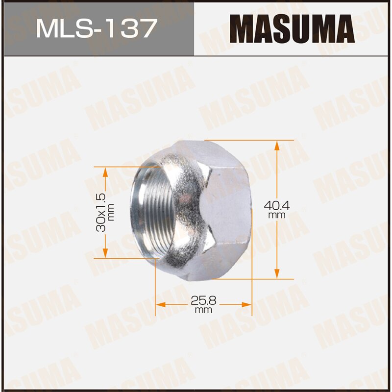 Гайки "Masuma" OEM_42633-55030 Toyota LH
Гайки "Masuma" OEM_42633-55030 Toyota LH