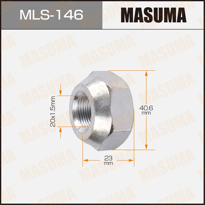 Гайки "Masuma" OEM_90942-01024, 90942-01094 Toyota RH
Гайки "Masuma" OEM_90942-01024, 90942-01094 Toyota RH