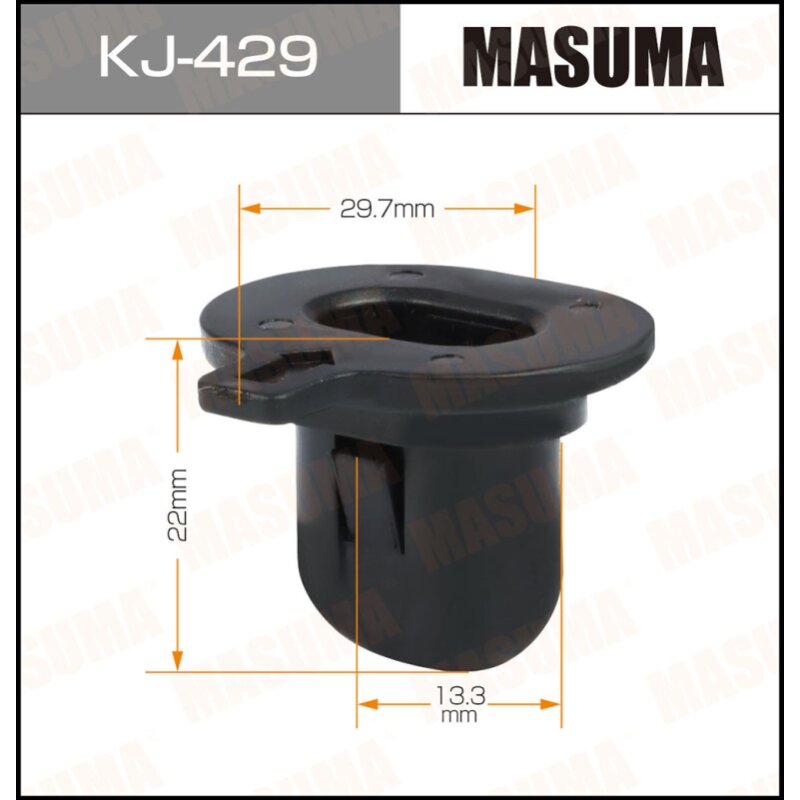 Клипса крепежная MASUMA KJ-429 (OEM 90467-18009
Клипса крепежная MASUMA KJ-429 (OEM 90467-18009
