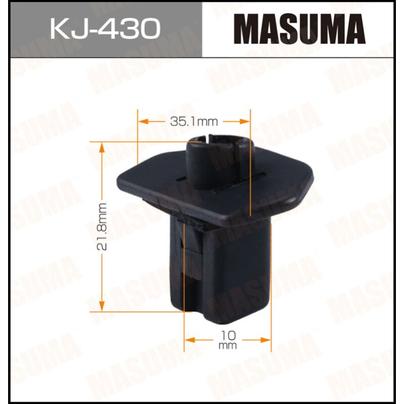 Клипса крепежная MASUMA KJ-430 (OEM 52197-16020)
Клипса крепежная MASUMA KJ-430 (OEM 52197-16020)