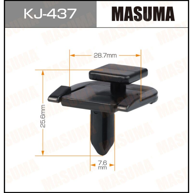 Клипса крепежная MASUMA KJ-437 (OEM 53115-16010)
Клипса крепежная MASUMA KJ-437 (OEM 53115-16010)