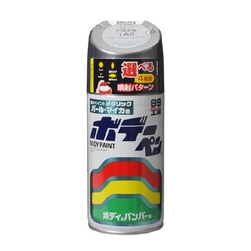 Краска аэрозольная Soft 99 Body Paint, цветовой код 1A0, для кузова автомобиля, 300мл, арт. T-180
Краска аэрозольная Soft 99 Body Paint, цветовой код 1A0, для кузова автомобиля, 300мл, арт. T-180