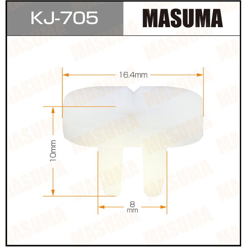 Клипса крепежная MASUMA KJ-705 (OEM 68425-H5000, 9991-00-503
Клипса крепежная MASUMA KJ-705 (OEM 68425-H5000, 9991-00-503