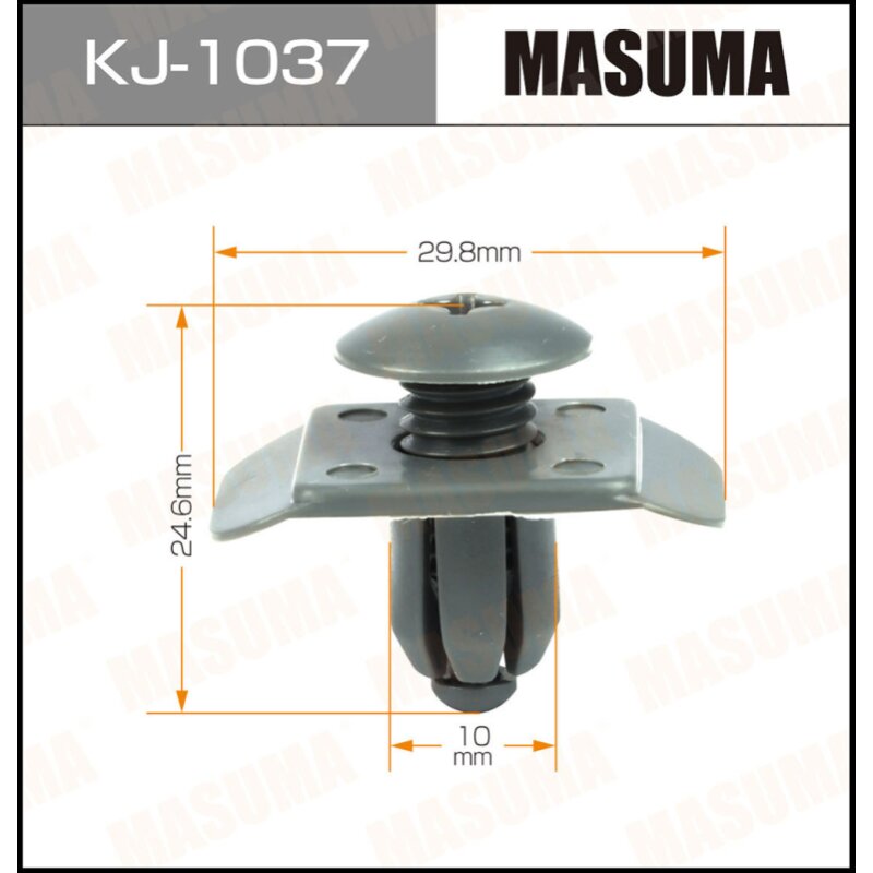 Клипса крепежная MASUMA KJ-1037
Клипса крепежная MASUMA KJ-1037