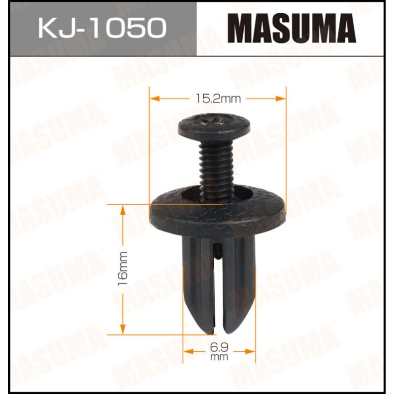 Клипса крепежная MASUMA KJ-1050
Клипса крепежная MASUMA KJ-1050