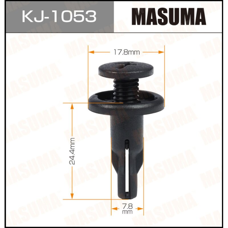 Клипса крепежная MASUMA KJ-1053 (OEM 90505-SM4-003
Клипса крепежная MASUMA KJ-1053 (OEM 90505-SM4-003