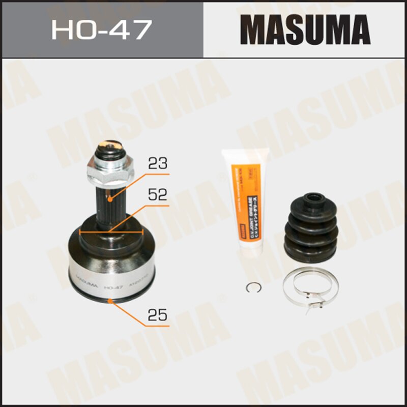ШРУС MASUMA 25x52x23 (1/6)
ШРУС MASUMA 25x52x23 (1/6)