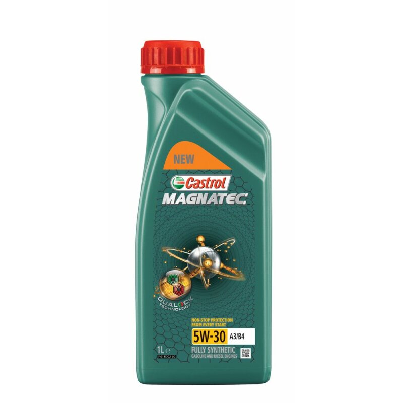 Масло моторное Castrol Magnatec 5w30 синтетическое, SL/CF/GF-3, ACEA A3/B3/B4, универсальное, 1л
Масло моторное Castrol Magnatec 5w30 синтетическое, SL/CF/GF-3, ACEA A3/B3/B4, универсальное, 1л