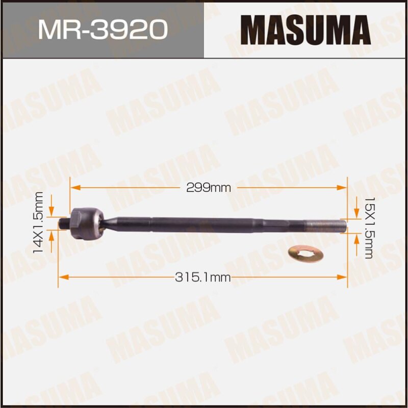 Рулевая тяга "Masuma" RAV 4/ ACA2#, ZCA2#
Рулевая тяга "Masuma" RAV 4/ ACA2#, ZCA2#