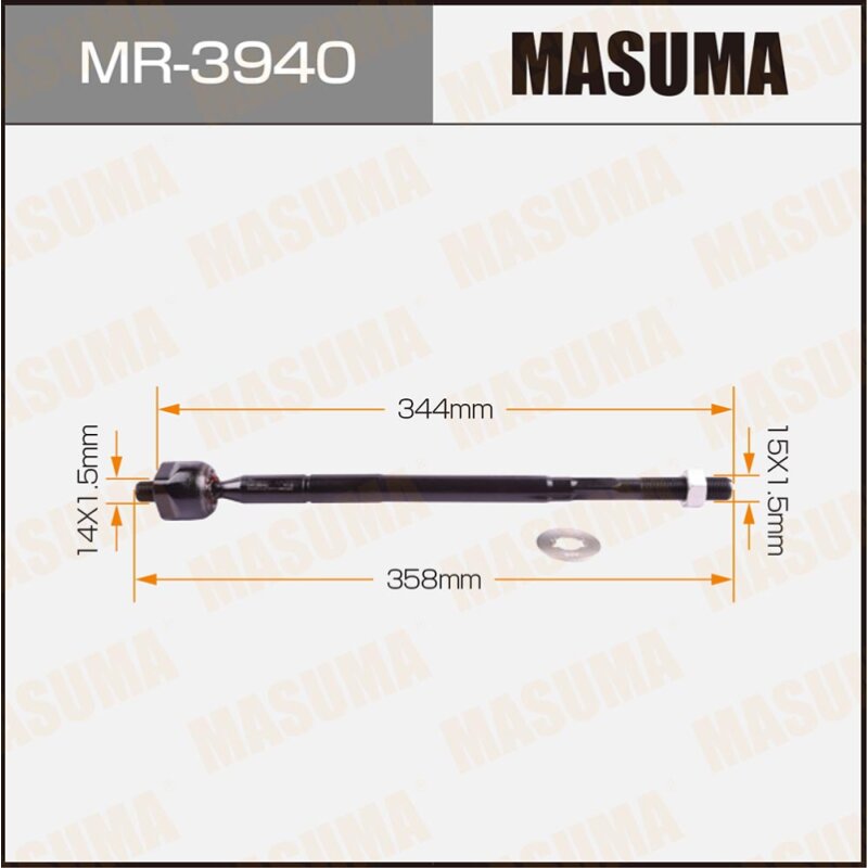 Рулевая тяга "Masuma" HARRIER/ ACU1#, MCU1#
Рулевая тяга "Masuma" HARRIER/ ACU1#, MCU1#
