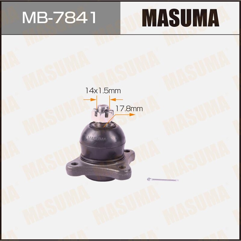Шаровая опора "Masuma" front up V65W, V63W, V68W, V73W, V75W, V78W
Шаровая опора "Masuma" front up V65W, V63W, V68W, V73W, V75W, V78W