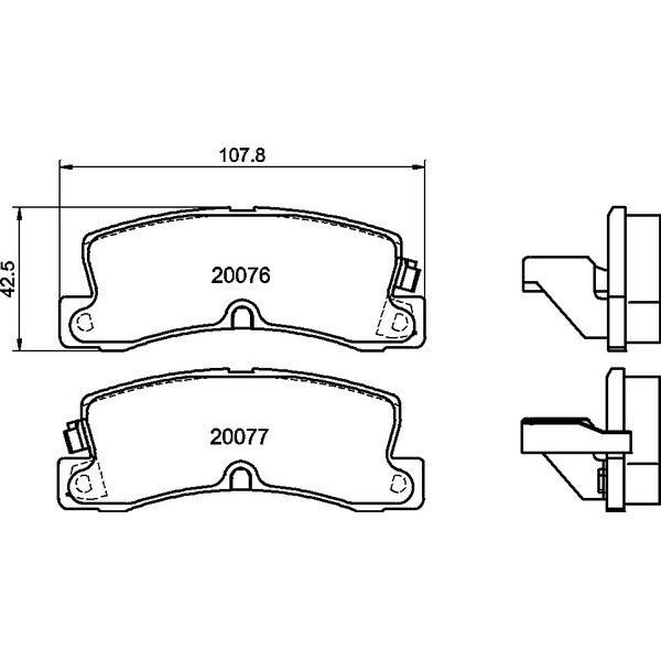 Колодки тормозные Nisshinbo дисковые, арт. PF1136 / NP1070
Колодки тормозные Nisshinbo дисковые, арт. PF1136 / NP1070