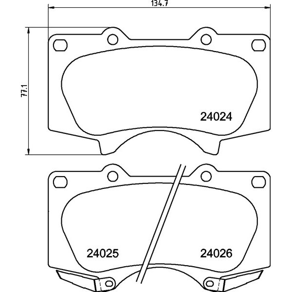 Колодки тормозные Nisshinbo дисковые, арт. PF1482 / NP1012
Колодки тормозные Nisshinbo дисковые, арт. PF1482 / NP1012