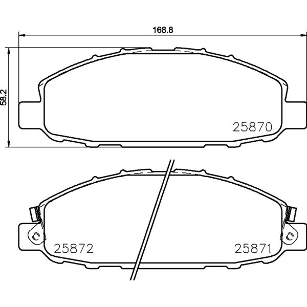 Колодки тормозные Nisshinbo дисковые, арт. PF2475 / NP2042
Колодки тормозные Nisshinbo дисковые, арт. PF2475 / NP2042
