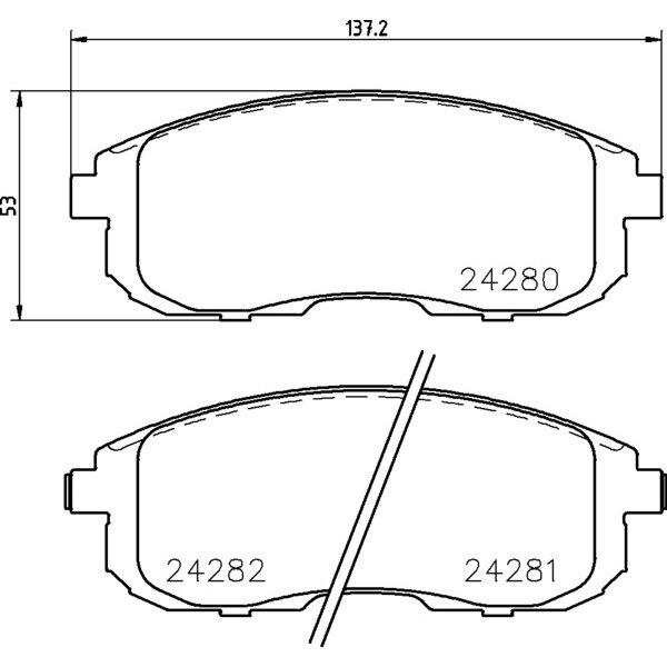 Колодки тормозные Nisshinbo дисковые, арт. PF2504 / NP2046
Колодки тормозные Nisshinbo дисковые, арт. PF2504 / NP2046