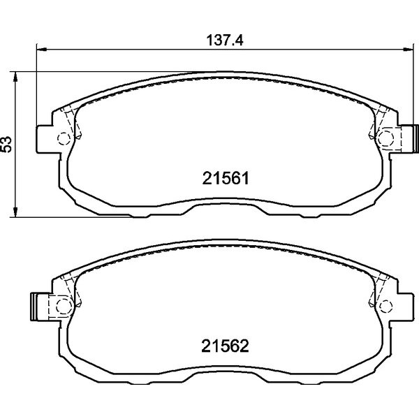 Колодки тормозные Nisshinbo дисковые, арт. PF2505 / NP2044
Колодки тормозные Nisshinbo дисковые, арт. PF2505 / NP2044