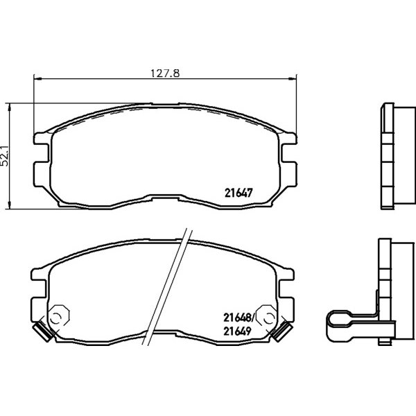Колодки тормозные Nisshinbo дисковые, арт. PF3271 / NP3017
Колодки тормозные Nisshinbo дисковые, арт. PF3271 / NP3017