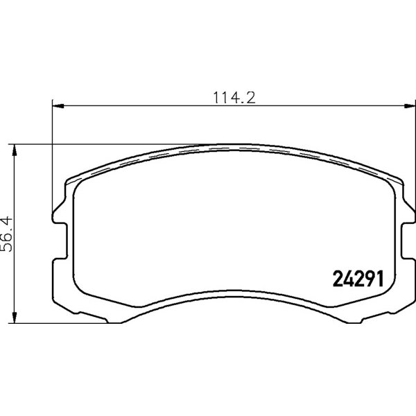 Колодки тормозные Nisshinbo дисковые, арт. PF3462 / NP3005
Колодки тормозные Nisshinbo дисковые, арт. PF3462 / NP3005