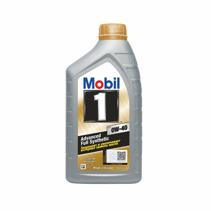 Масло моторное Mobil 1 Advanced 0w40 синтетическое, SJ/SL/SM/SN/CF, ACEA A3/B3/B4, универсальное, 1л, арт. 153691
Масло моторное Mobil 1 Advanced 0w40 синтетическое, SJ/SL/SM/SN/CF, ACEA A3/B3/B4, универсальное, 1л, арт. 153691