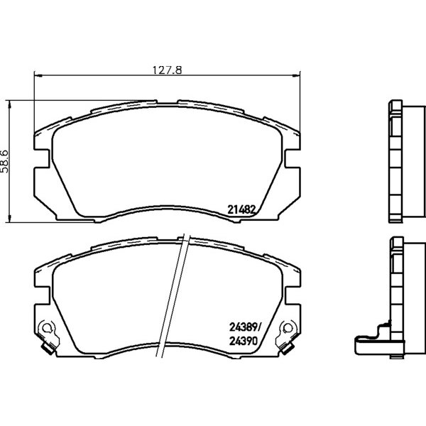 Колодки тормозные Nisshinbo дисковые, арт. PF-7247
Колодки тормозные Nisshinbo дисковые, арт. PF-7247