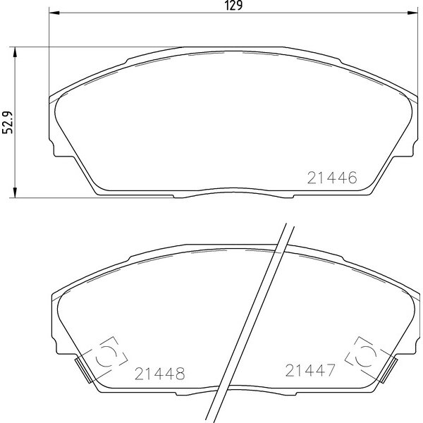 Колодки тормозные Nisshinbo дисковые, арт. PF-8162
Колодки тормозные Nisshinbo дисковые, арт. PF-8162