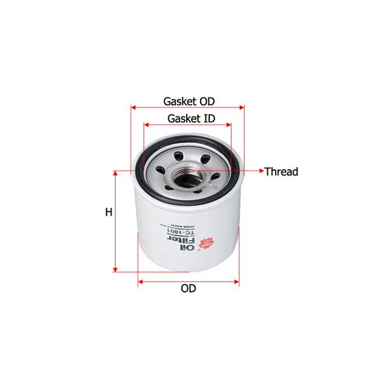 Фильтр трансмиссии "Sakura"
Фильтр трансмиссии "Sakura"