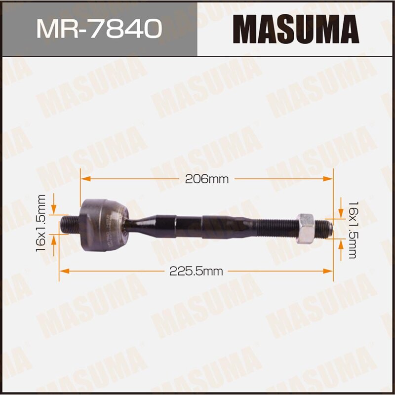 Рулевая тяга "Masuma" PAJERO/ V65W, V63W, V68W, V73W, V75W, V78W
Рулевая тяга "Masuma" PAJERO/ V65W, V63W, V68W, V73W, V75W, V78W
