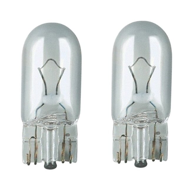 Лампа Narva W5W (W2.1x9.5d, T10), 12В, 5Вт, комплект 2 шт
Лампа Narva W5W (W2.1x9.5d, T10), 12В, 5Вт, комплект 2 шт