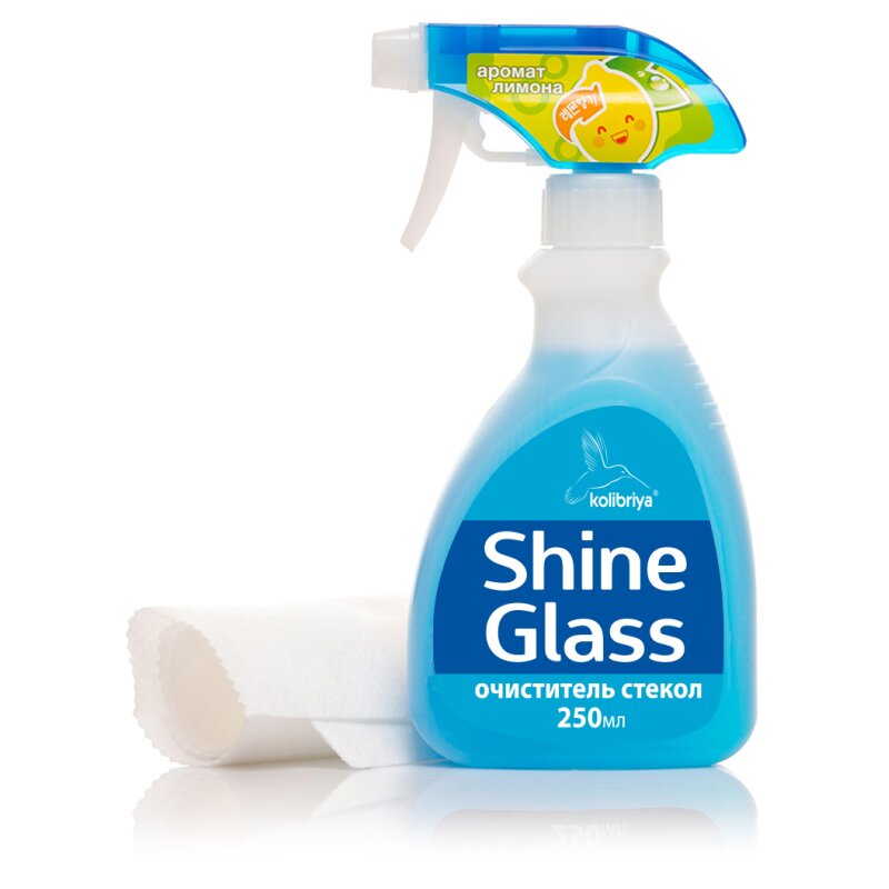 Очиститель стёкол и зеркал Kolibriya Shine Glass, от следов масляной плёнки и органических загрязнений, бутылка с триггером 250мл, арт. 0867
Очиститель стёкол и зеркал Kolibriya Shine Glass, от следов масляной плёнки и органических загрязнений, бутылка с триггером 250мл, арт. 0867