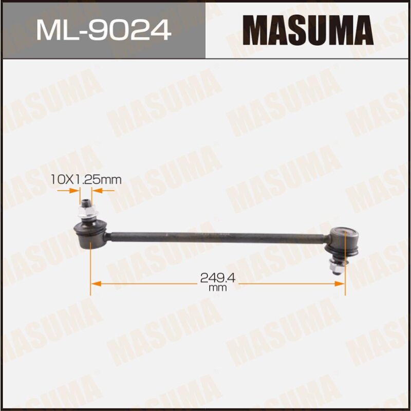 Линк "Masuma" rear RH/LH CALDINA/ CT216, ST215, CAMRY/ ACV35, ACV45, KLUGER/ #CU25
Линк "Masuma" rear RH/LH CALDINA/ CT216, ST215, CAMRY/ ACV35, ACV45, KLUGER/ #CU25