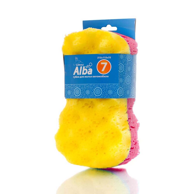 Губка Kolibriya Alba-7 для мытья автомобилей, комбинированная с рифлением, 215х110х60мм
Губка Kolibriya Alba-7 для мытья автомобилей, комбинированная с рифлением, 215х110х60мм