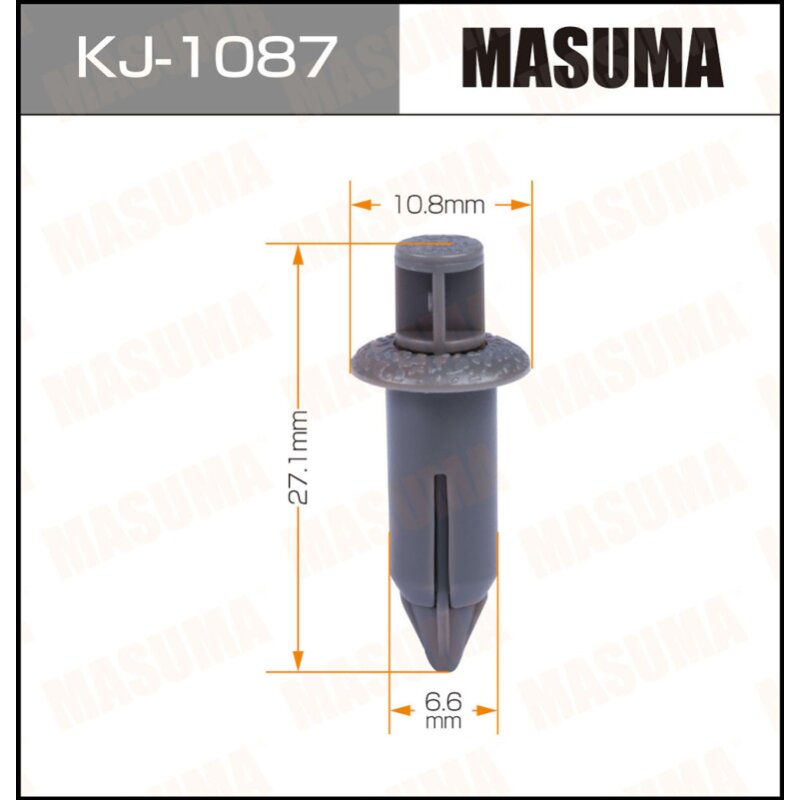 Клипса крепежная MASUMA KJ-1087 салонная серая (OEM 90467-07066-P4)
Клипса крепежная MASUMA KJ-1087 салонная серая (OEM 90467-07066-P4)