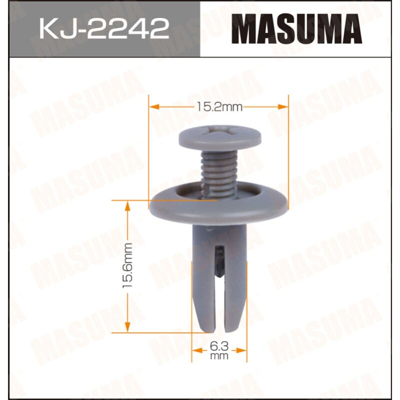 Клипса крепежная MASUMA KJ-2242 салонная серая (OEM 01553-03573)
Клипса крепежная MASUMA KJ-2242 салонная серая (OEM 01553-03573)