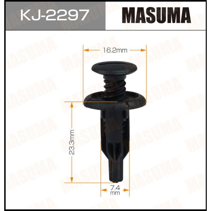 Клипса крепежная MASUMA KJ-2297 (OEM 91561-S84-A21ZA)
Клипса крепежная MASUMA KJ-2297 (OEM 91561-S84-A21ZA)