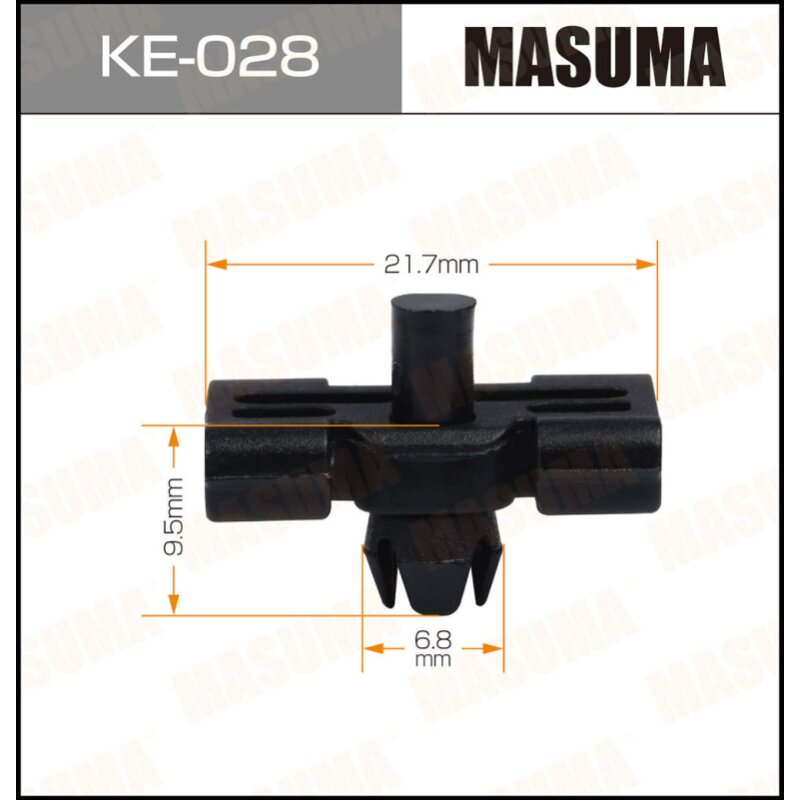 Клипса крепежная MASUMA KE-028 (OEM A0069883078
Клипса крепежная MASUMA KE-028 (OEM A0069883078
