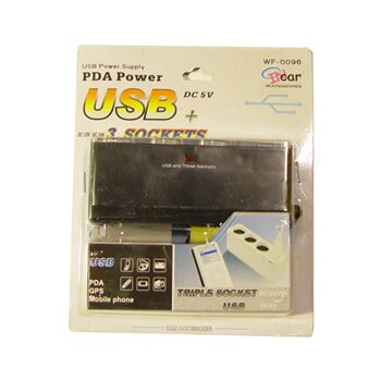 Разветвитель "W-F" 3 гнезда, не более 5A (60W), 1xUSB (0,5А), с проводом, черный
Разветвитель "W-F" 3 гнезда, не более 5A (60W), 1xUSB (0,5А), с проводом, черный