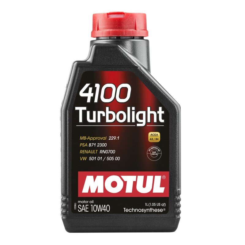 Масло моторное MOTUL 4100 Turbolight 10w40 полусинтетическое, SN/CF, ACEA A3/B4, универсальное, 1л, арт. 6727
Масло моторное MOTUL 4100 Turbolight 10w40 полусинтетическое, SN/CF, ACEA A3/B4, универсальное, 1л, арт. 6727
