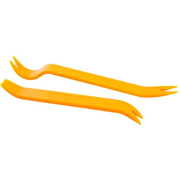 Инструмент для демонтажа обшивки салона (пластиковые лопатки), комплект 2 предмета
Инструмент для демонтажа обшивки салона (пластиковые лопатки), комплект 2 предмета