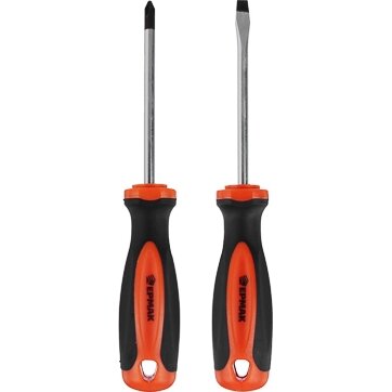 Набор отверток Ермак-Профи, с прорезиненной ручкой, комплект 2 предмета, арт. 651-071/ 066
Набор отверток Ермак-Профи, с прорезиненной ручкой, комплект 2 предмета, арт. 651-071/ 066