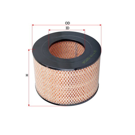 Фильтр воздушный Sakura A-167
Фильтр воздушный Sakura A-167