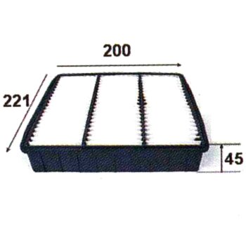 Фильтр воздушный Sakura A-349
Фильтр воздушный Sakura A-349