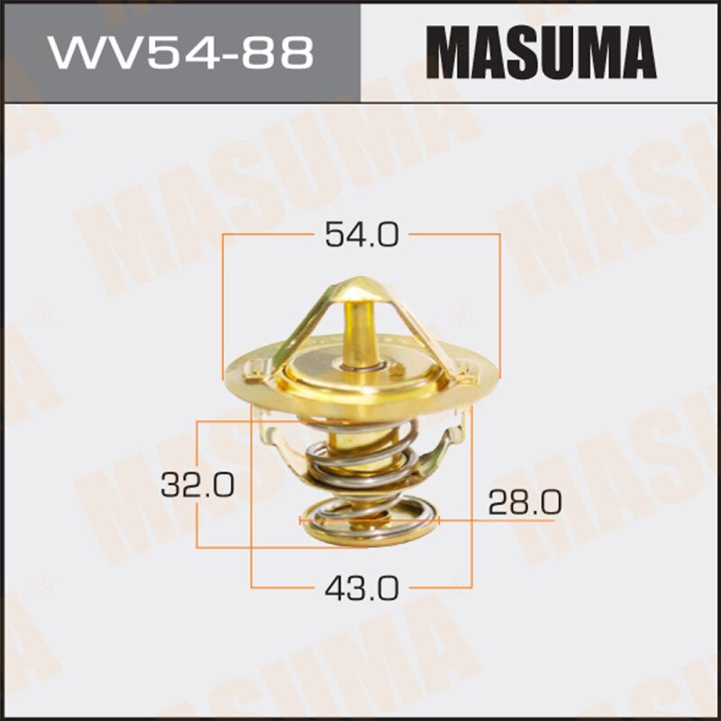 Термостат "Masuma" WV54-88
Термостат "Masuma" WV54-88