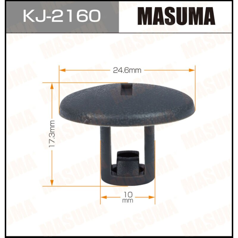 Клипса крепежная MASUMA KJ-2160 (OEM 90467-06001-B1)
Клипса крепежная MASUMA KJ-2160 (OEM 90467-06001-B1)